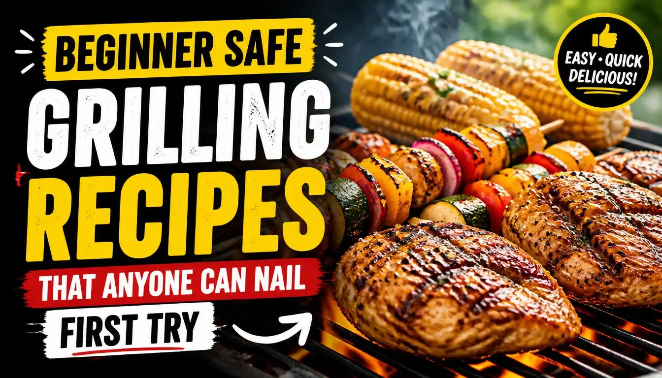 Beginner Safe Grilling Recipes That Anyone Can Nail First Try