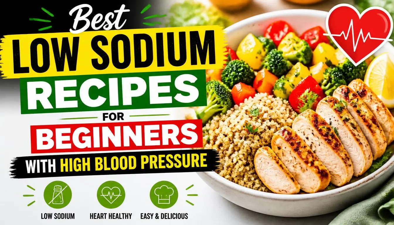 Best Low Sodium Recipes for Beginners With High Blood Pressure