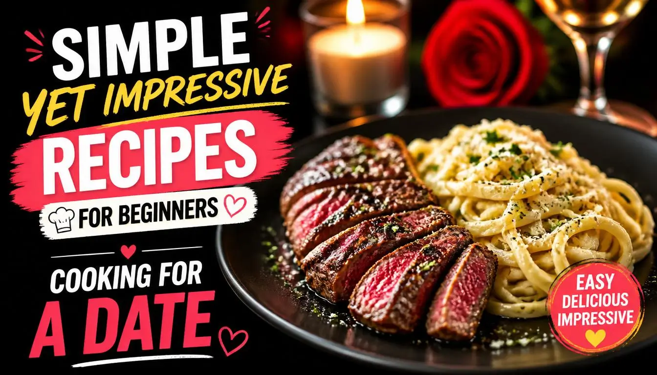 Simple Yet Impressive Recipes for Beginners Cooking for a Date